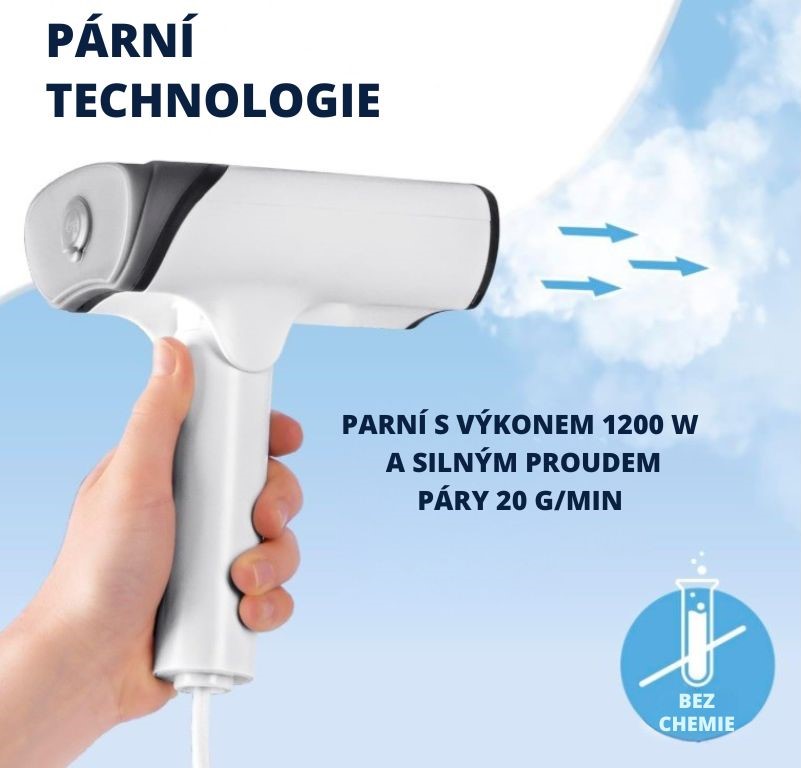 CleanMaxx Ruční skládací napařovač oděvů 19371 (4)